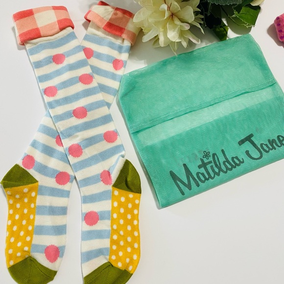 Matilda Jane bundle of adorable and colorful socks. - Picture 3 of 3